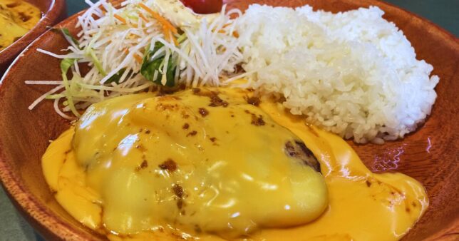 メルティーチーズバーグディッシュ