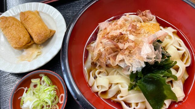 名古屋城のきしめん